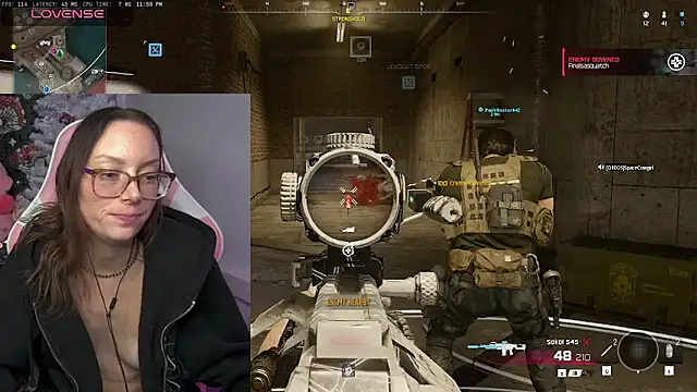 SpaceCowWhore online show from 01/07/26, 04:59