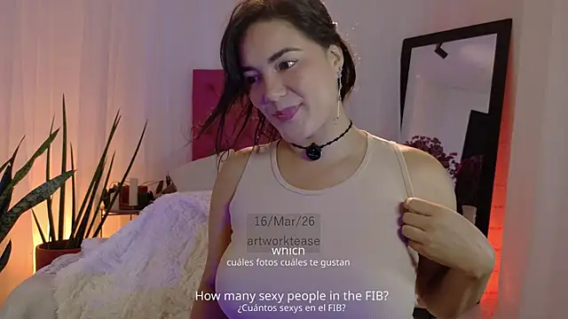 Snapshot of Artworktease chatting on 03/16/26, 08:13 Artworktease online show from 03/16/26, 08:13