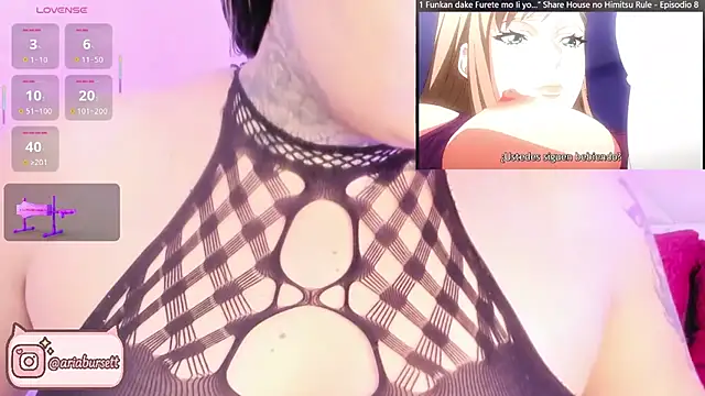 AriaBursett online show from 10/23/25, 05:01