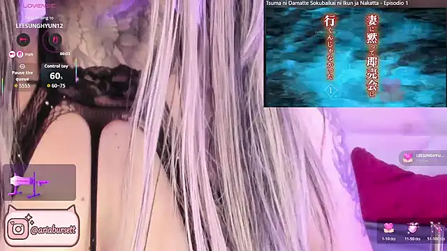 AriaBursett online show from 10/25/25, 03:40