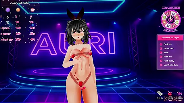 Auri Hikaru online show from 02/18/26, 07:10