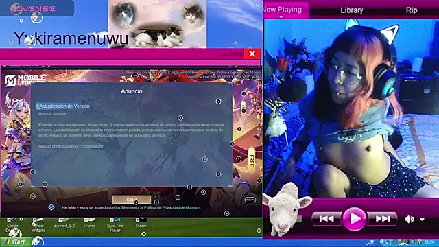 YukiRam online show from 11/27/25, 02:02