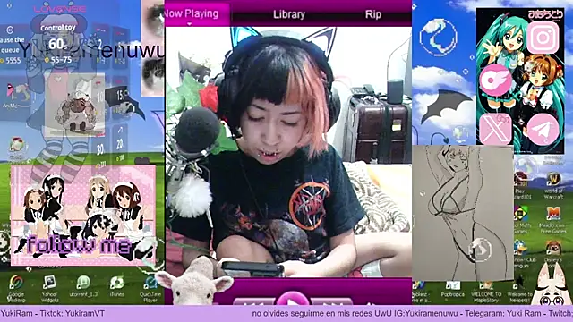 YukiRam online show from 12/19/25, 02:40