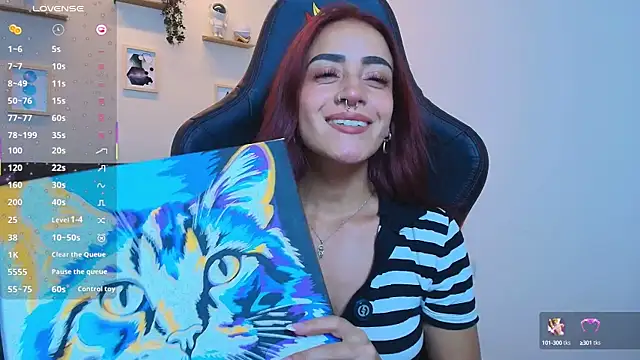 Snapshot of ViolethRosse chatting on 10/16/25, 07:37 ViolethRosse online show from 10/16/25, 07:37