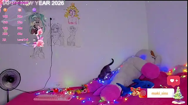 Maki sins online show from 01/09/26, 04:15