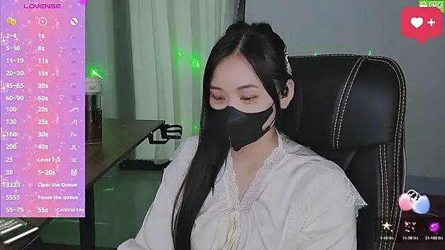 Snapshot of HanaYourlove chatting on 03/27/26, 12:05 HanaYourlove online show from 03/27/26, 12:05