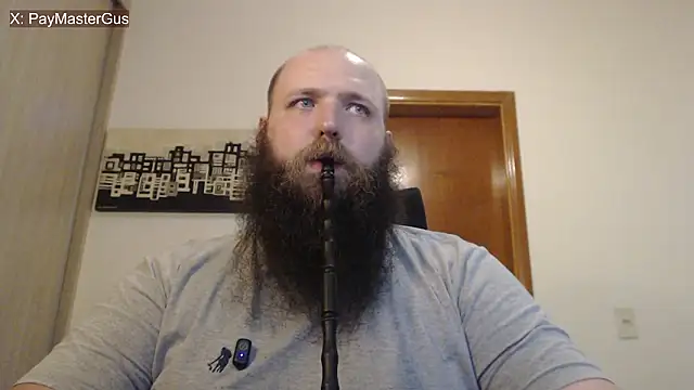 Snapshot of PayMasterGus chatting on 03/20/26, 12:48 PayMasterGus online show from 03/20/26, 12:48