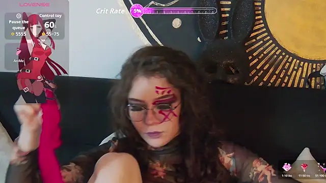 RavennMoonn online show from 10/25/25, 08:36