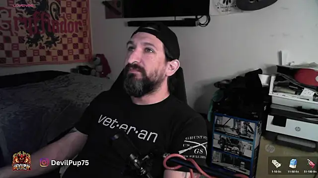 DevilPup75  online show from 02/01/26, 04:44