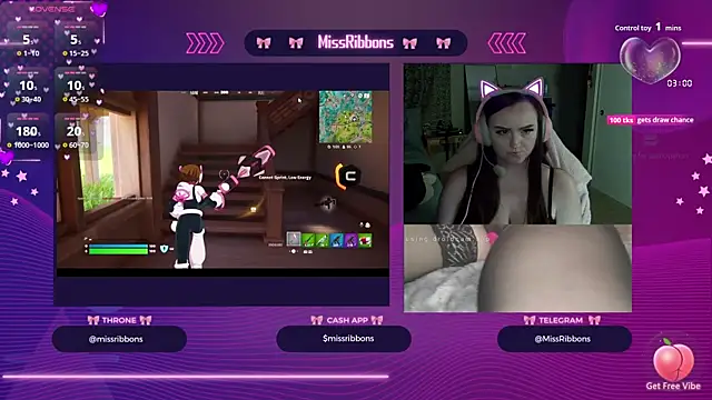 Snapshot of missribbons chatting on 10/01/25, 07:20 missribbons online show from 10/01/25, 07:20