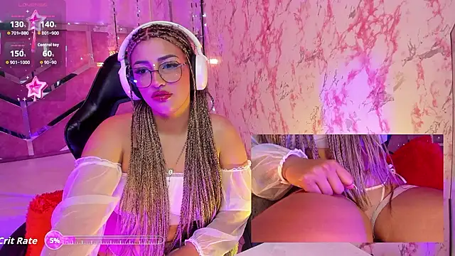 Snapshot of AriaNova_ chatting on 03/11/26, 01:17 AriaNova online show from 03/11/26, 01:17