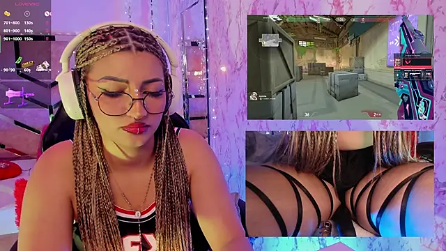 Snapshot of AriaNova_ chatting on 03/14/26, 02:00 AriaNova online show from 03/14/26, 02:00