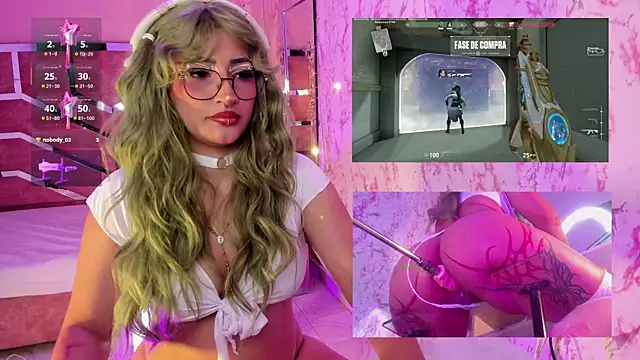 Snapshot of AriaNova_ chatting on 03/29/26, 01:55 AriaNova online show from 03/29/26, 01:55