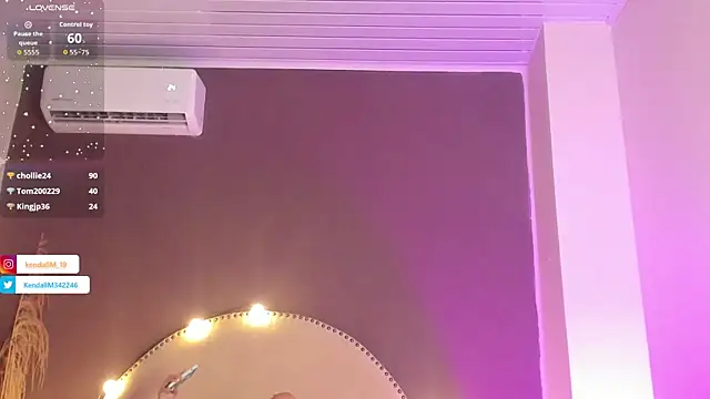  Kendall 19 online show from 01/07/26, 08:11