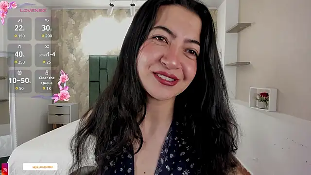 Saya Amaretto1 online show from 02/16/26, 10:17