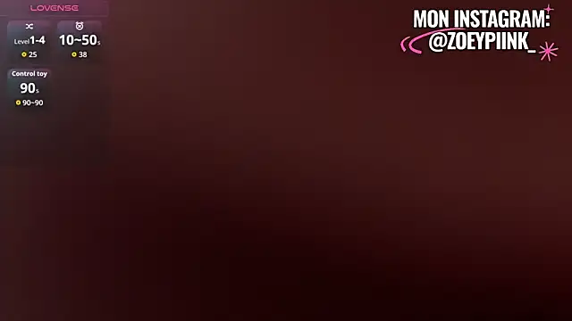 zoeypink online show from 01/15/26, 09:14