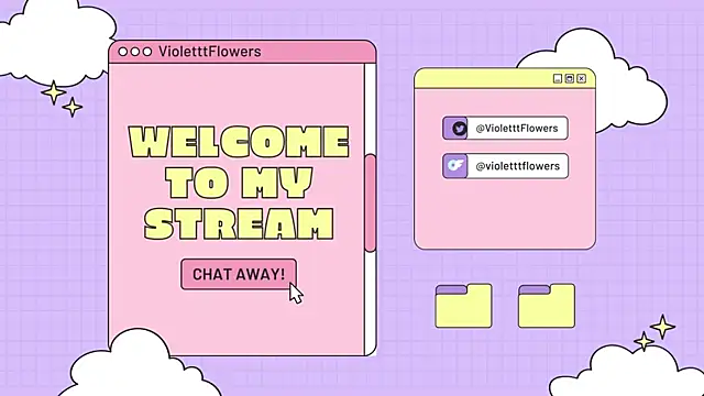 Snapshot of violetttflowers chatting on 04/22/26, 03:02 violetttflowers online show from 04/22/26, 03:02