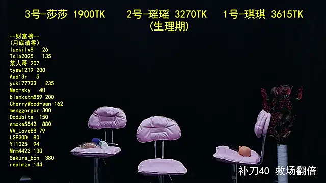 yaoyao168 online show from 09/21/25, 10:00