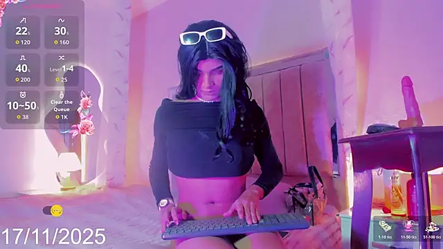 Daniela sanchezx online show from 11/17/25, 07:30