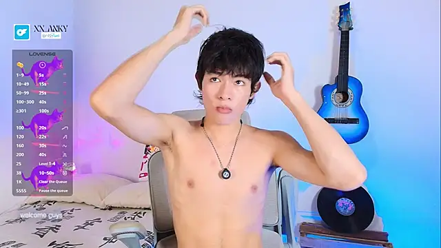 Snapshot of Anky_xx chatting on 10/20/25, 11:49 Anky xx online show from 10/20/25, 11:49