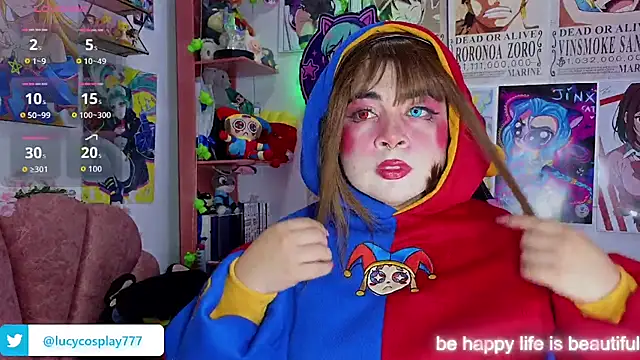 Lucycosplay777 online show from 07/08/26, 03:27