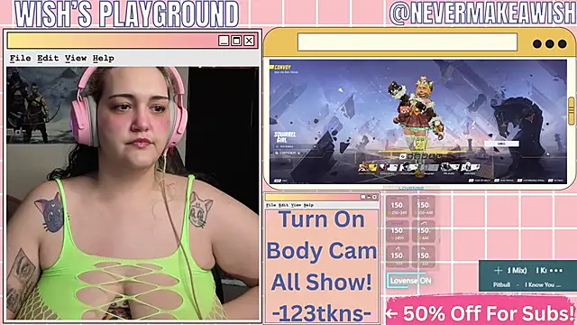 nevermakeawish online show from 03/17/26, 02:31