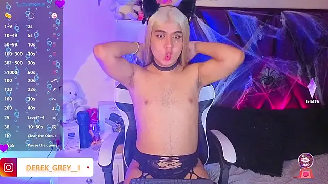 derek greyy  online show from 10/17/25, 10:45