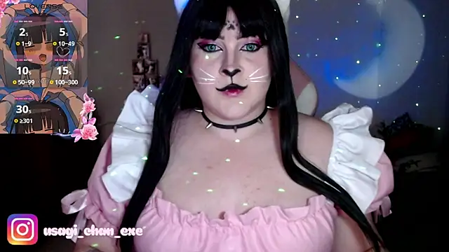 Snapshot of CuteUsagi chatting on 10/30/25, 04:52 CuteUsagi online show from 10/30/25, 04:52