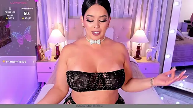 Snapshot of Salmavalentino chatting on 02/20/26, 02:08 Salmavalentino online show from 02/20/26, 02:08