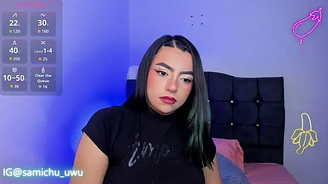 Snapshot of sammy_bunny1 chatting on 12/02/25, 01:44 sammy bunny1 online show from 12/02/25, 01:44