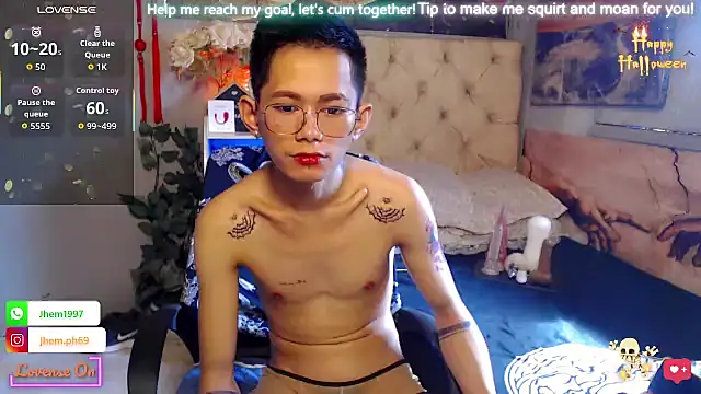 Skinny CumLoader69 online show from 10/31/25, 06:03