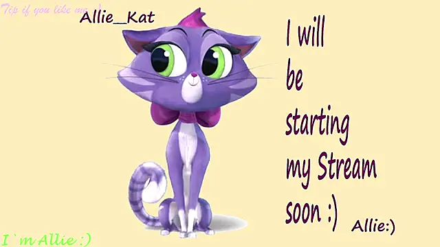 Snapshot of Allie_Kat chatting on 04/25/26, 01:41 Allie Kat online show from 04/25/26, 01:41