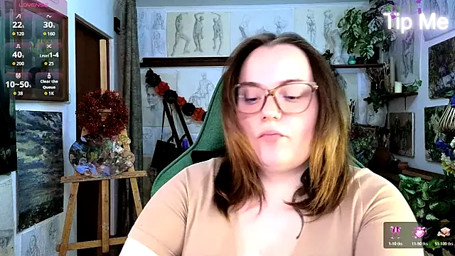 Snapshot of KatrinClark chatting on 10/20/25, 04:29 KatrinClark online show from 10/20/25, 04:29