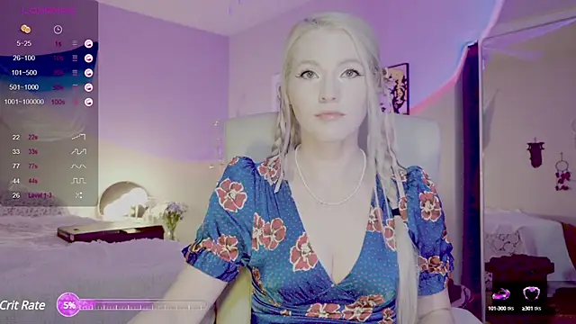 Snapshot of Talulaa chatting on 12/16/24, 11:07 Talulaa online show from 12/16/24, 11:07