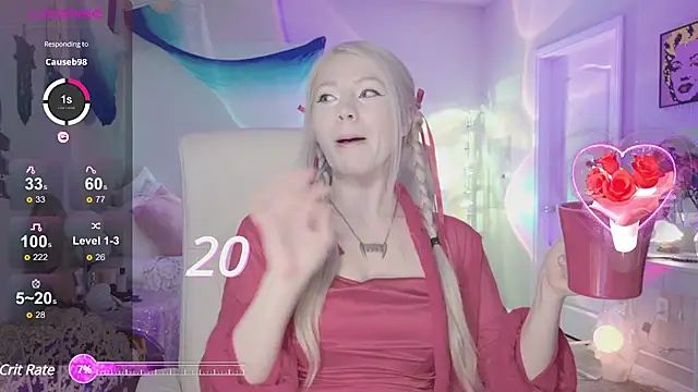 Snapshot of Talulaa chatting on 01/14/25, 08:59 Talulaa online show from 01/14/25, 08:59