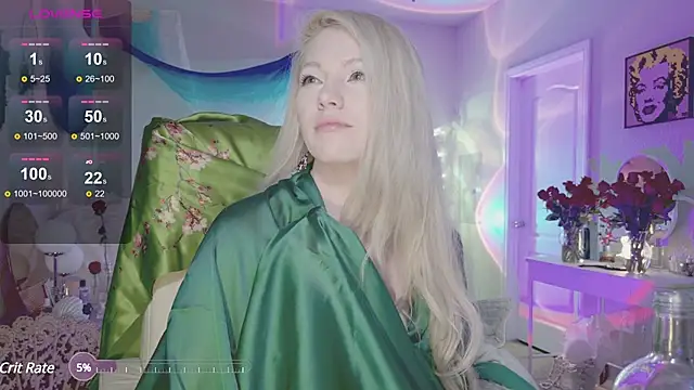 Snapshot of Talulaa chatting on 01/23/25, 10:11 Talulaa online show from 01/23/25, 10:11