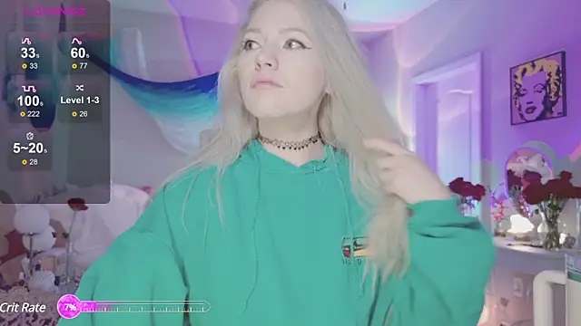 Snapshot of Talulaa chatting on 01/27/25, 10:49 Talulaa online show from 01/27/25, 10:49