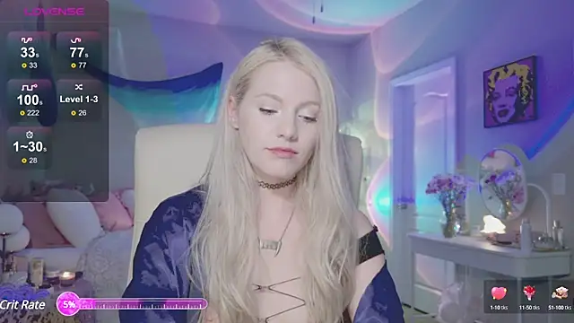 Snapshot of Talulaa chatting on 02/10/25, 09:25 Talulaa online show from 02/10/25, 09:25