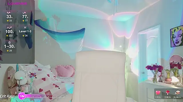 Snapshot of Talulaa chatting on 02/16/25, 07:16 Talulaa online show from 02/16/25, 07:16