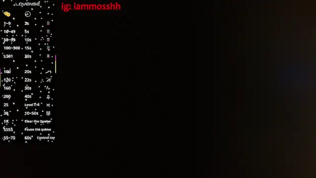 Isabella Mossh online show from 10/19/25, 08:42