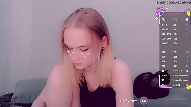 AliceNya cute online show from 09/21/25, 04:03