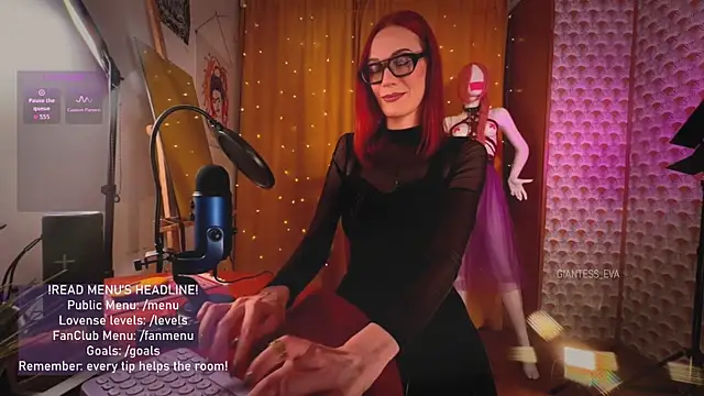 Giantess Eva online show from 05/29/26, 08:51