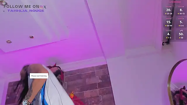 tahhlia rouge online show from 11/29/25, 08:12