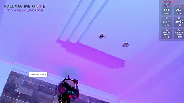 tahhlia rouge online show from 12/04/25, 07:00