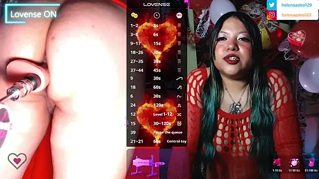 Helena Astro online show from 02/12/26, 07:03