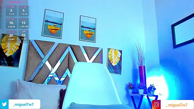   Miguel7w7 online show from 12/17/25, 07:42