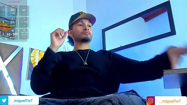   Miguel7w7 online show from 12/18/25, 07:31