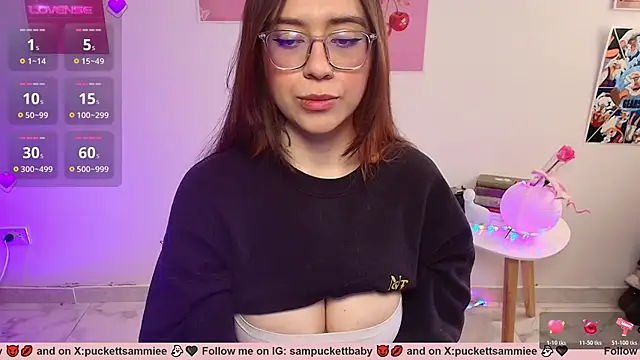 Snapshot of Sampuckettbaby chatting on 05/06/26, 03:28 Sampuckettbaby online show from 05/06/26, 03:28