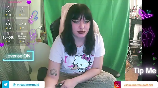 Virtualmermaidofficial online show from 01/09/26, 10:00