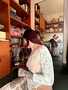 Snapshot of the__INK_BRAT_inKinkyland chatting on 12/16/25, 12:10 the INK BRAT inKinkyland online show from 12/16/25, 12:10